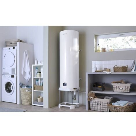 ATLANTIC Chauffe-eau électrique Aquéo ACI Hybride vertical sur socle 300L