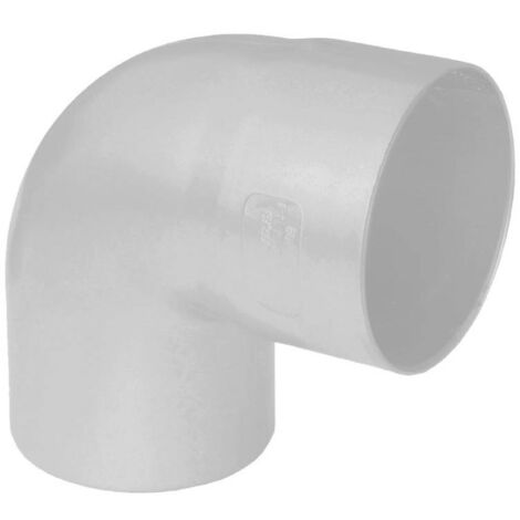 Coude Femelle Femelle Ø80 à 87°30 ep 2,2mm gris