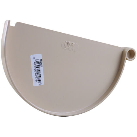 Fond de naissance pour gouttières PVC 33 - sable - First Plast