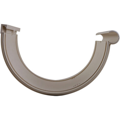 Jonction longue BI-SYTEM PVC 33 demi-ronde - sable - First Plast