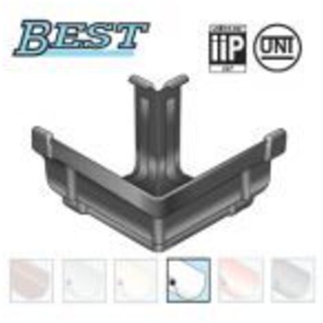 Angle extérieur 90° PVC BEST carré - blanc - First Plast
