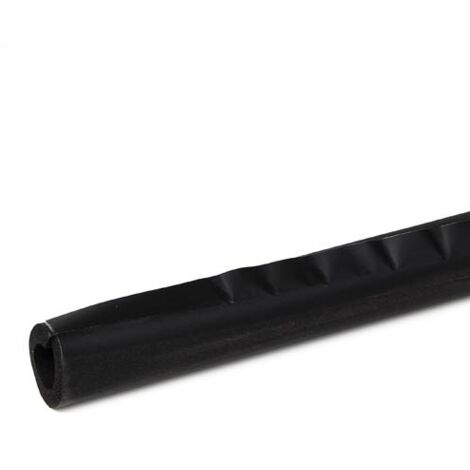Tube isolant NF fendu à recouvrement adhésif 2 mètres – 19mmxØ42 – Température maximale 90°C – Accessoire pour gaine électrique ICTA – Sélection Cazabox