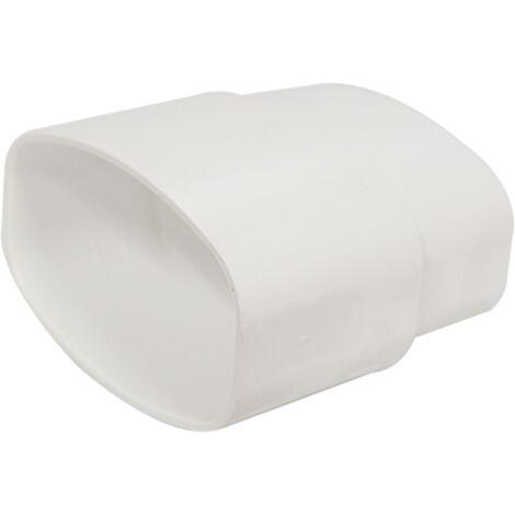Manchon PVC MF pour tube BEST Øoval 92x57 - blanc - First Plast