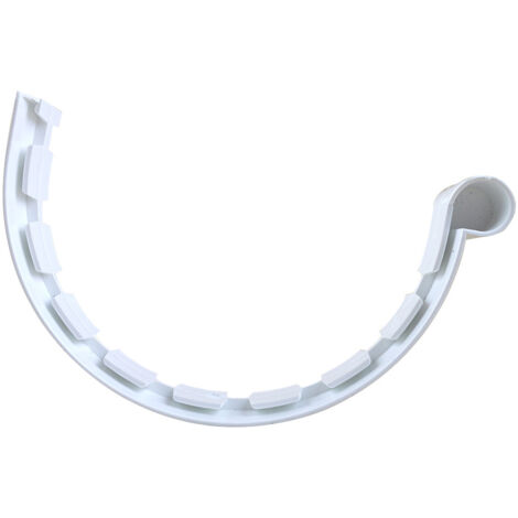 Jonction à coller PVC 33 demi-ronde - blanc - First Plast (1/3)