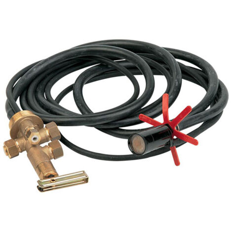 Watts – Combiné fioul MKS 200 pour cuves en batterie – Corps en laiton – Plongeur 2m avec lest – Raccord mâle 1" et 3/8" (1/4)