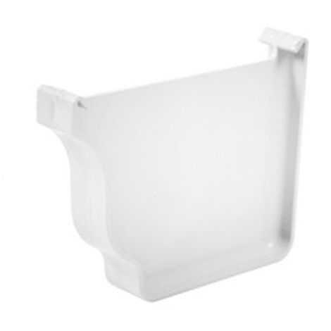 Fond de naissance pour gouttières PVC BEST - blanc - First Plast (1/2)