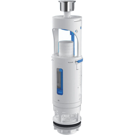 Roca – Mécanisme de chasse d'eau double 3/6L – Compatible avec boutons Ø40 et Ø50 – Dimensions ajustables 290-410mm – N.F