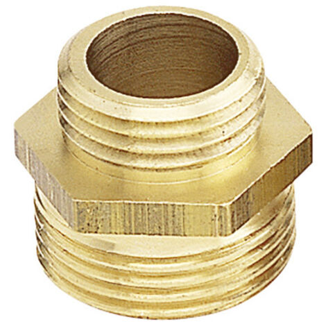 Anquier – Raccord laiton réduit mâle 1'-3/4 – Filetage 26-20 – Connexion mâle/mâle pour applications de plomberie