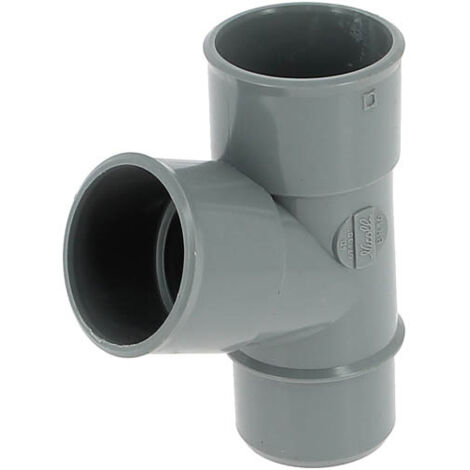 culotte pvc - mâle / femelle - 67 degrés30 - diamètre 40 mm - nicoll ubh16