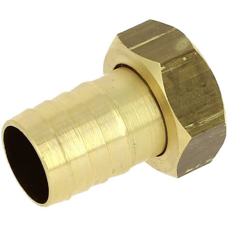 Anquier – Raccord laiton femelle cannelé Ø25 – Filetage 1' (26x34) – Raccord pour tuyau polyéthylène avec écrou mobile – Installation simple