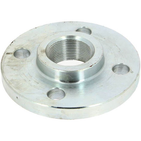 Atusa – Bride galva taraudée DN40 – Raccord acier pour plomberie – Taraudage 1'1/2 (40x49) – Résistance à la corrosion