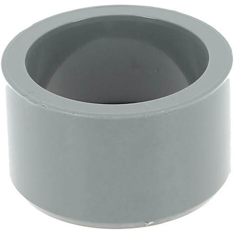 Nicoll – Raccord d'évacuation PVC mâle-femelle Ø80/63 – Longueur 47mm – Colle pour installation intérieure – Évite les impuretés