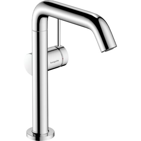 Hansgrohe – Mitigeur de lavabo à levier unique avec vidage Push-Open – Technologie EcoSmart – Hauteur 236 mm – Longueur bec 154 mm – 73360000