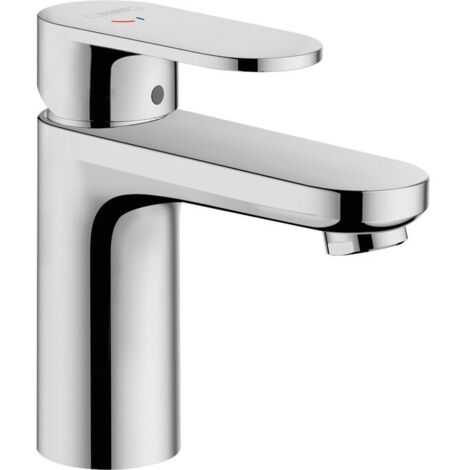 Hansgrohe – Mitigeur de lavabo chromé avec technologie CoolStart – Hauteur sous bec 88mm – Mousseur orientable – 71589000