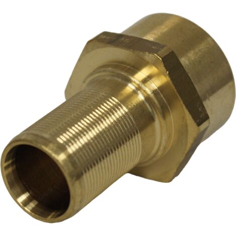 Connecteur laiton droit femelle alimentation Ø20-2.0 x 3/4" (20/27) - Henco (1/3)