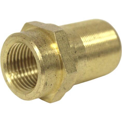 Connecteur laiton droit femelle alimentation Ø26-3.0 x 1/2" (15/21) - Henco (1/3)