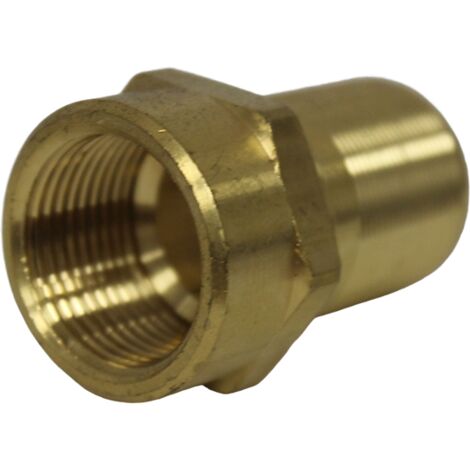 Connecteur laiton droit femelle alimentation Ø26-3.0 x 3/4" (20/27) - Henco (1/3)