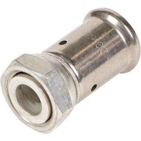 Raccord multicouche laiton à visser HENCO joint plat - écrou libre - Ø 20 mm x 3/4' - 26P-20Z05