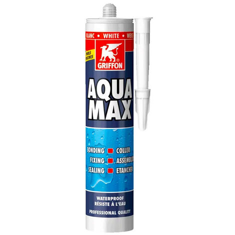 GEB – Mastic colle étanche pour piscine 425g – Résistant à l'eau – Application sous l'eau – Exempt de solvant et isocyanates
