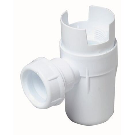 Siphon entonnoir NF pour groupe de sécurité sortie Ø32