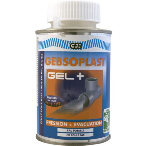504746 Gebsoplast Gel Plus Colle Boite Avec Pinceau 1l