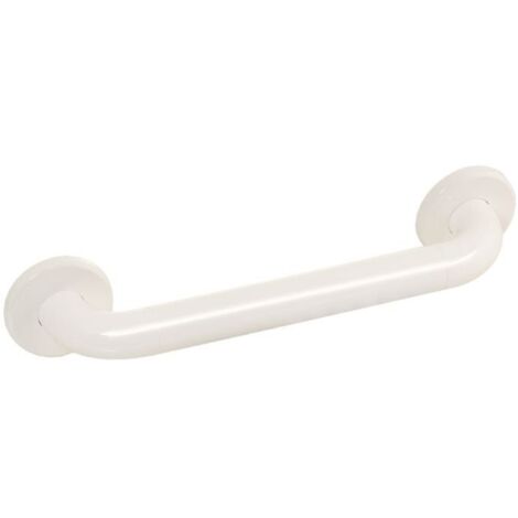 Barre de relèvement droite nylon blanc Ø32 600mm