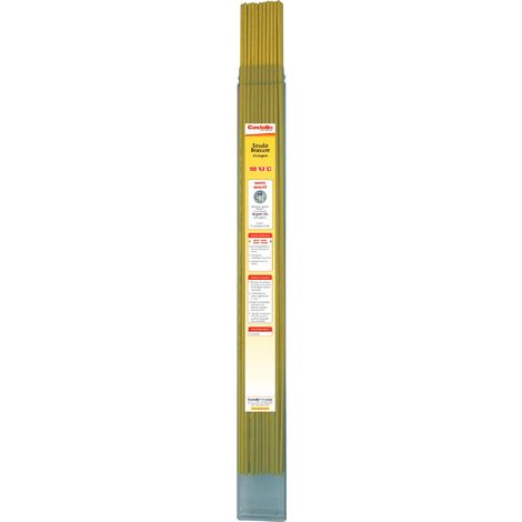 Castolin – Baguette de soudobrasure argent 1% Ø3mm – Enrobage souple pour acier galvanisé – Longueur 500mm – 18XFC3010P (1/10)