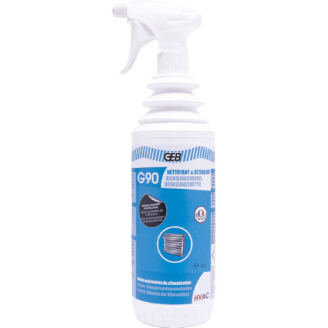 GEB – Nettoyant et détergent extérieur pour climatisation – Élimine les salissures – Formule concentrée – 5L (1/4)