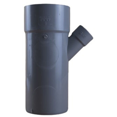 Culotte PVC réduite 45° Mâle Femelle Ø100/40 - First Plast (1/5)