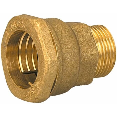Raccord laiton compression ACS Mâle 1"1/4 PE Ø40