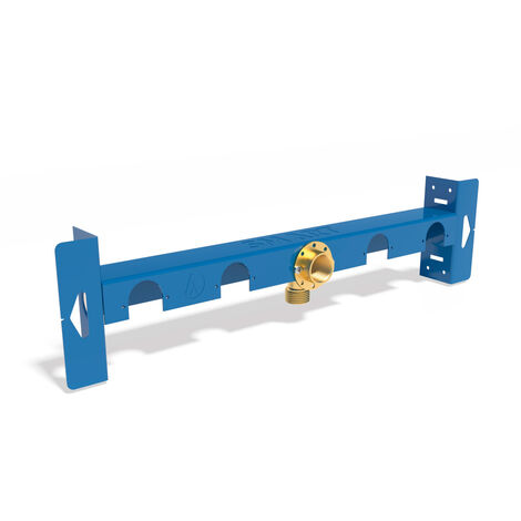 Anquier – Kit installation douche de tête encastrée entraxe 400mm – Fixation raccord SECUR-FIT – Compatible PER et multicouche – SM40