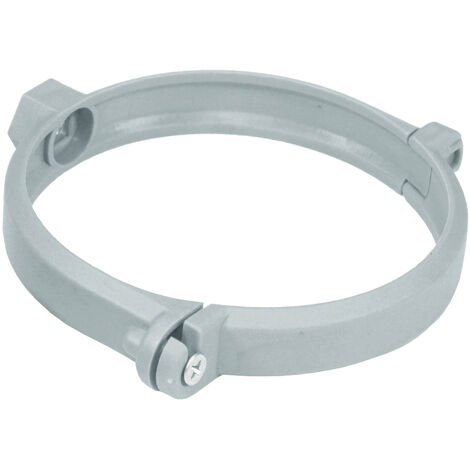First Plast – Collier de fixation murale PVC Ø40 mm – Pour systèmes d'évacuation – Connexion solide et fiable – Installation efficace et durable