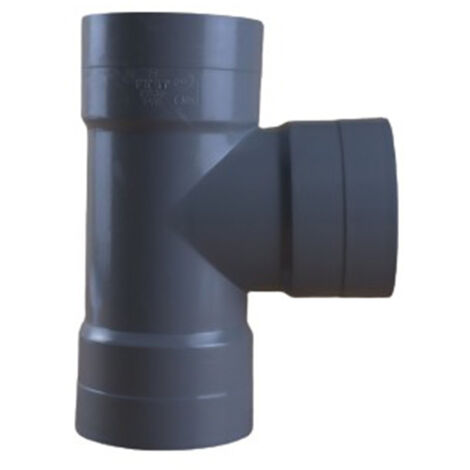 Culotte PVC 87°30 Femelle Femelle Ø75 - First Plast (1/5)