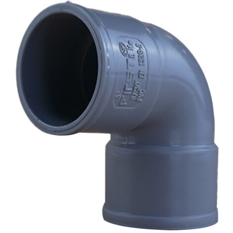 Coude 87°30 PVC FIRST évacuation Femelle Femelle Ø32 (1/5)