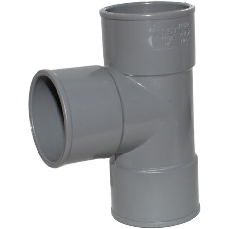 Culotte PVC 87°30 Femelle Femelle Ø110 - First Plast (1/4)