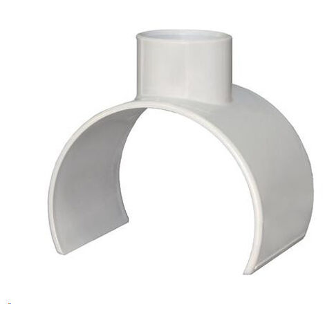 First Plast – Raccord d'évacuation PVC à coller Ø125-40 – Pour réseaux sanitaires – Taux d'expansion supérieur à 800% – Norme NF EN 1329-1 (1/7)