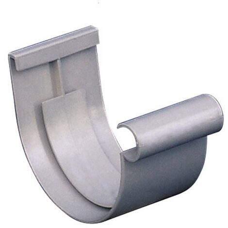 First Plast – Jonction à coller PVC 16 demi-ronde – Gris – Système BI-SYSTEM pour collage ou joint – Température de fonctionnement -30ºC à 65ºC