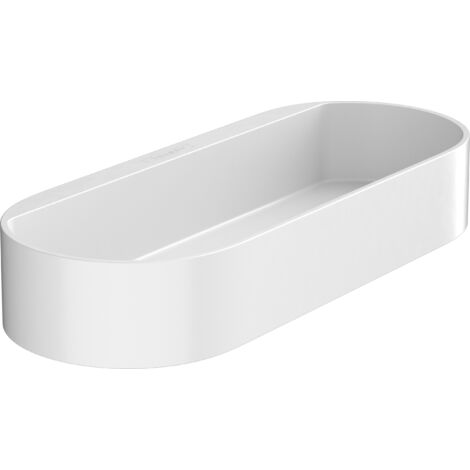 HANSGROHE Corbeille rangement WallStoris blanc mat