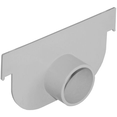 First Plast – Naissance de fond droite et gauche Ø40mm – Hauteur 20mm – Raccordement évacuation eau pluviale – Norme EN1433:2008