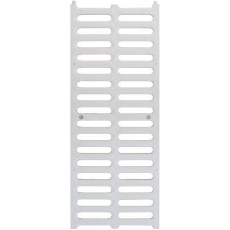 Grille PVC anti-choc légère 18KN 200x500mm gris
