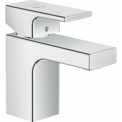 Hansgrohe – Mitigeur de lavabo CoolStart chromé – Hauteur 71 mm – Projection 89 mm – Débit 5 l/min – Cartouche céramique – 71593000 (1/10)
