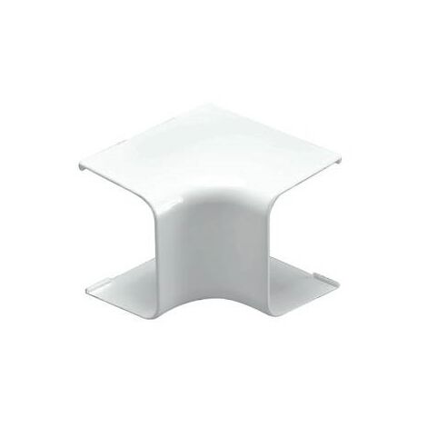 Coude intérieur 90° pour goulotte 80 x 60 mm - blanc - First Plast