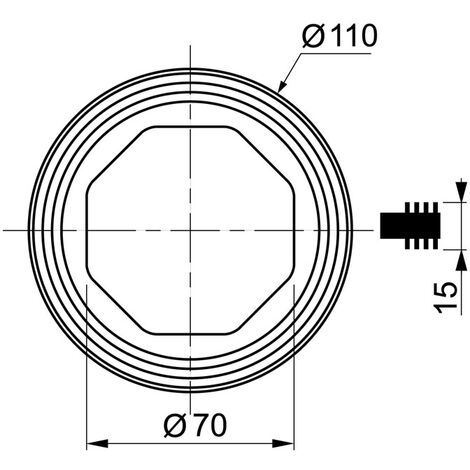 Joint mousse Ø 110 x 70 mm entre réservoir et cuvette wc - Plomberie Online