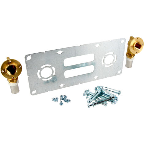 Nicoll – Sortie de cloison 1/2'' entraxe 150mm – Raccord à sertir Ø20 – Pour tube multicouche – Usage professionnel