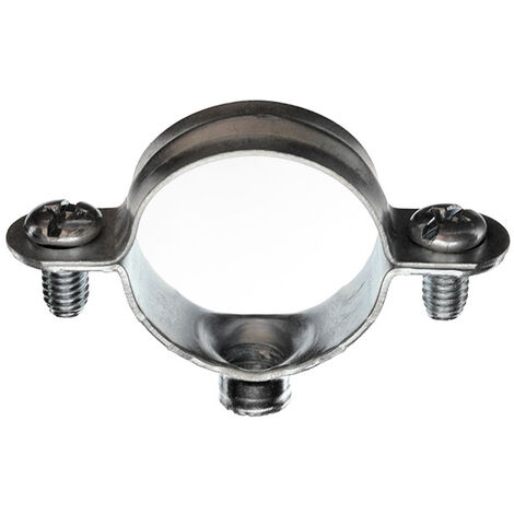 25 Colliers de fixation tube simple acier zingué 7x150-Ø63 (1/4)