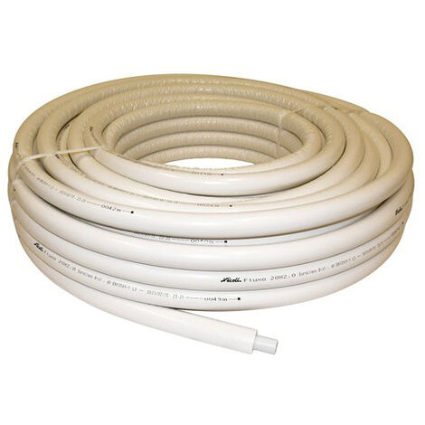 Nicoll – Tube multicouche pré-isolé 20mm Ø6 – Longueur 50m – Pour systèmes de plomberie et chauffage – Isolation thermique efficace