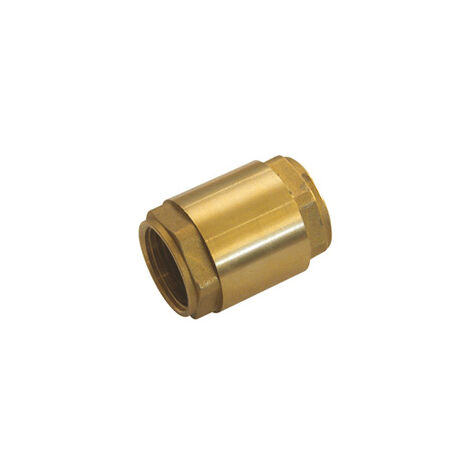 Clapet anti-retour en laiton – Femelle BSP 1'' – Pression 25 bars – Température -10°C à +100°C – Raccordement femelle-femelle – Itap