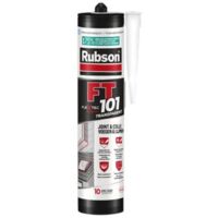Rubson FT 101 Translucide, Mastic polymère de haute qualité pour joints, fissures, collages, Mastic étanche pour intérieur & extérieur, Mastic multi-matériaux, cartouche de 280 ml