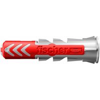 Fischer – Cheville bi-matière DuoPower pour béton et parpaings Ø6x50 – Résistante aux intempéries – Boîte de 100 pièces