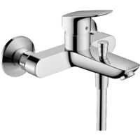 HANSGROHE Logis Mitigeur bain/douche mural chromé cartouche 2 vitesses